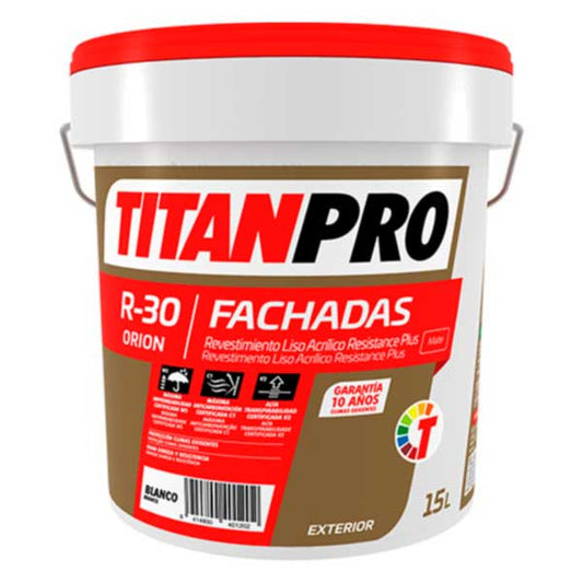 Revestimiento Liso Acrílico Titan Pro R30