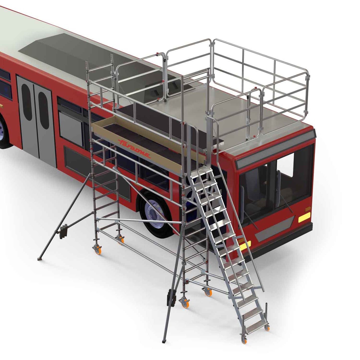 TSA-AB | Escalera con plataforma para autobuses