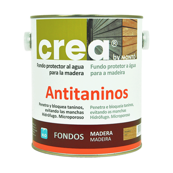 Tratamiento Antitaninos para Madera Crea MONTO | Resistente a la Humedad, los Rayos UV y el Desgaste
