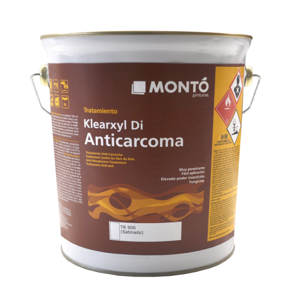 Tratamiento Matacarcoma para Madera Klearxyl MONTO | Resistente a la Humedad, los Rayos UV y el Desgaste