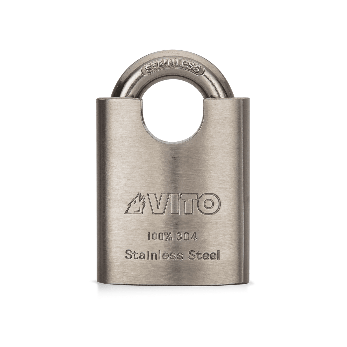 Candado Alta Seguridad Acero Inoxidable 50MM VITO VIAQI50