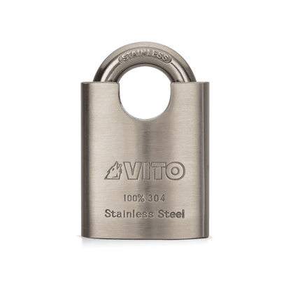 Candado Alta Seguridad Acero Inoxidable 50MM VITO VIAQI50