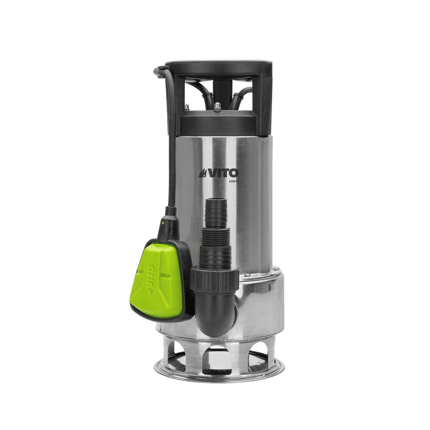 BOMBA SUMERGIBLE DE ACERO INOXIDABLE PARA AGUAS SUCIAS 1100W