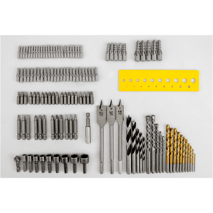 Set mit 128 VITO Bohrern und Bits