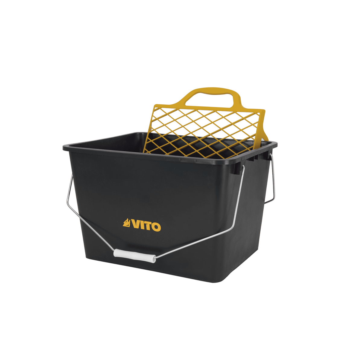 Cubo con Rejilla 16 Litros VITO VIBPG16