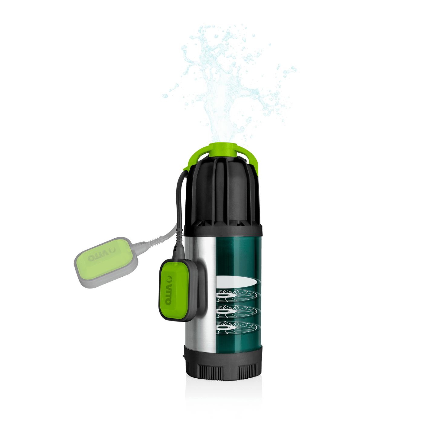 POMPE SUBMERSIBLE MULTI-ÉTAGES POUR EAU PROPRE 1000W VITO