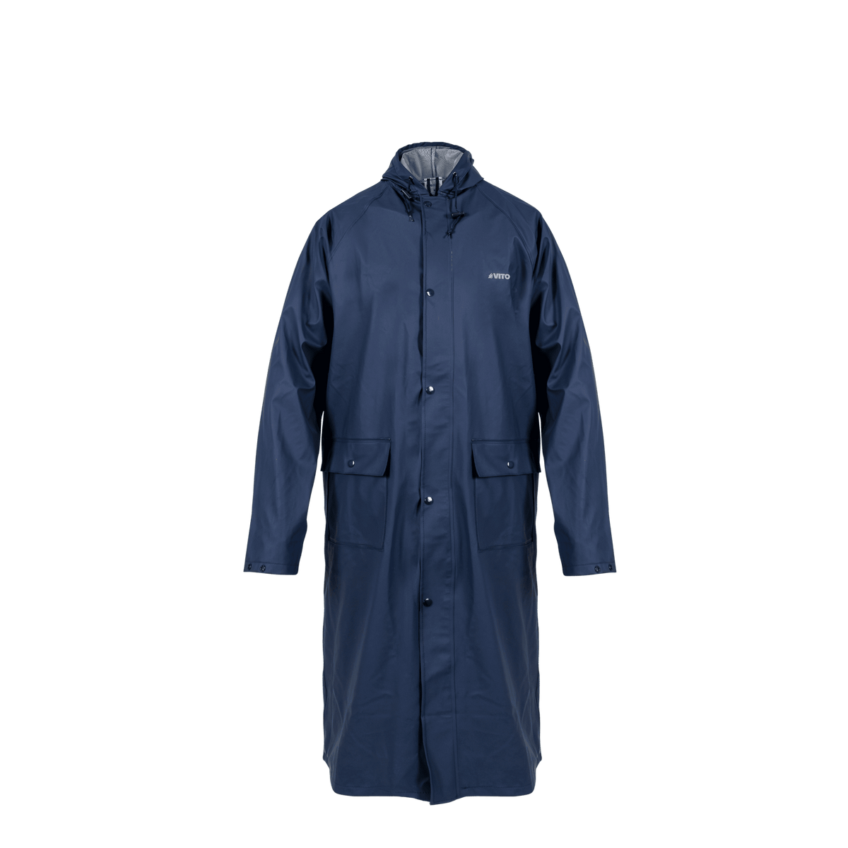 Chubasquero para Lluvia 100% PU Azul VITO