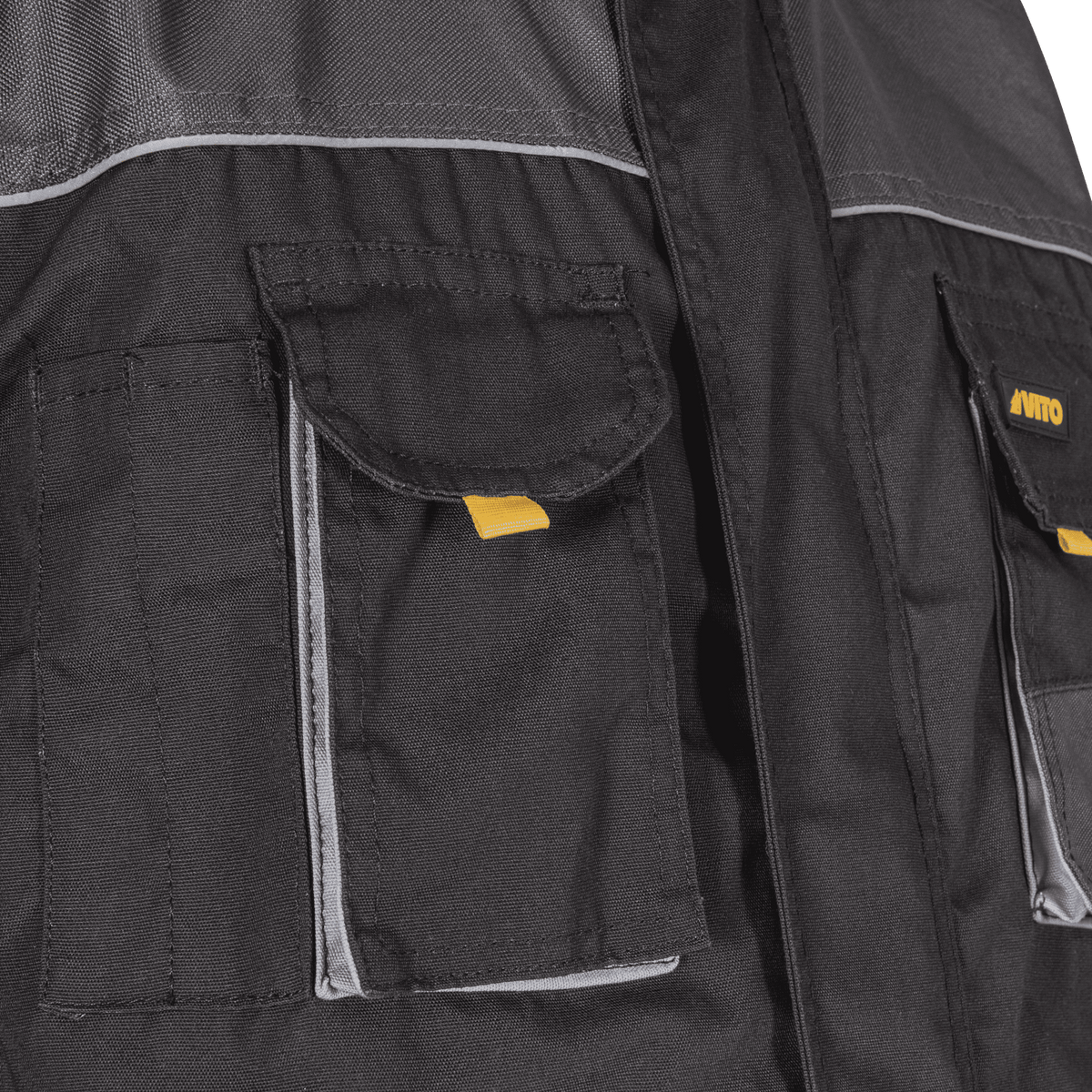 Chaqueta de Trabajo Comfort Plus Gris VITO