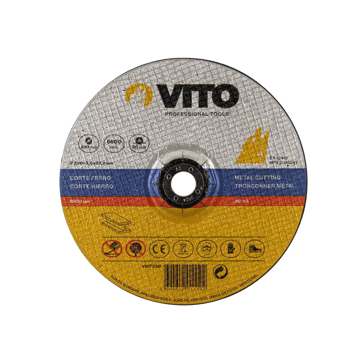 Disco de Corte Hierro VITO