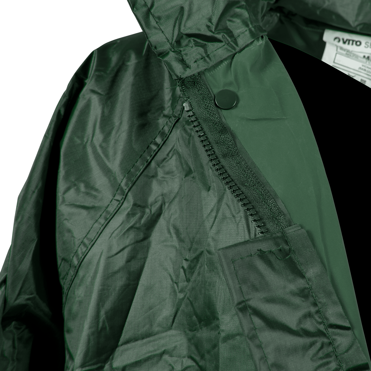 Chubasquero para Lluvia de Nylon Verde VITO