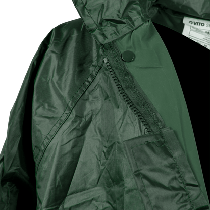 Chubasquero para Lluvia de Nylon Verde VITO