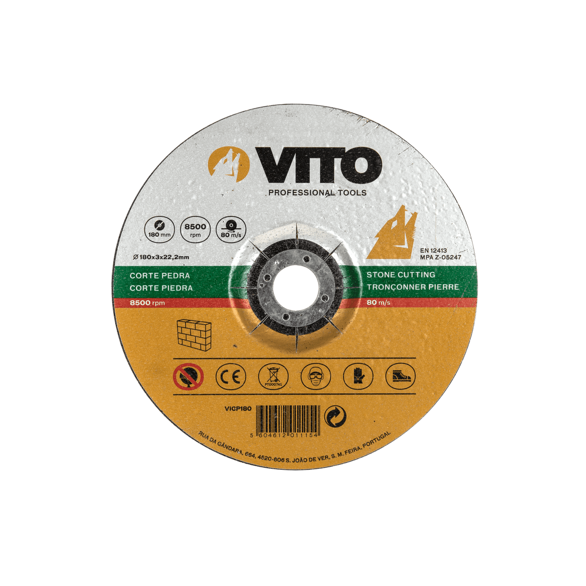 Disco de Corte Piedra VITO