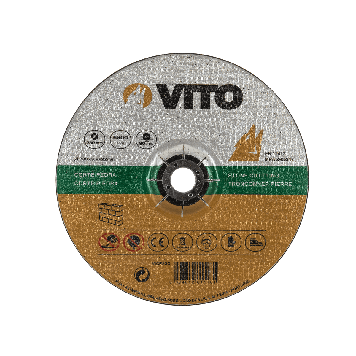 Disco de Corte Piedra VITO