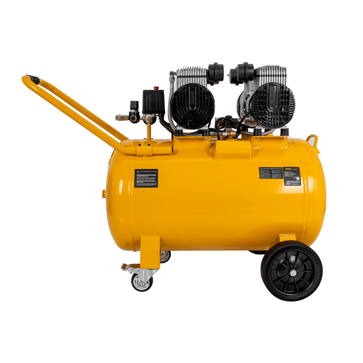 Compresor Silencioso sin Aceite 100L 8 Bar 4.0CV VITO VICSOS100