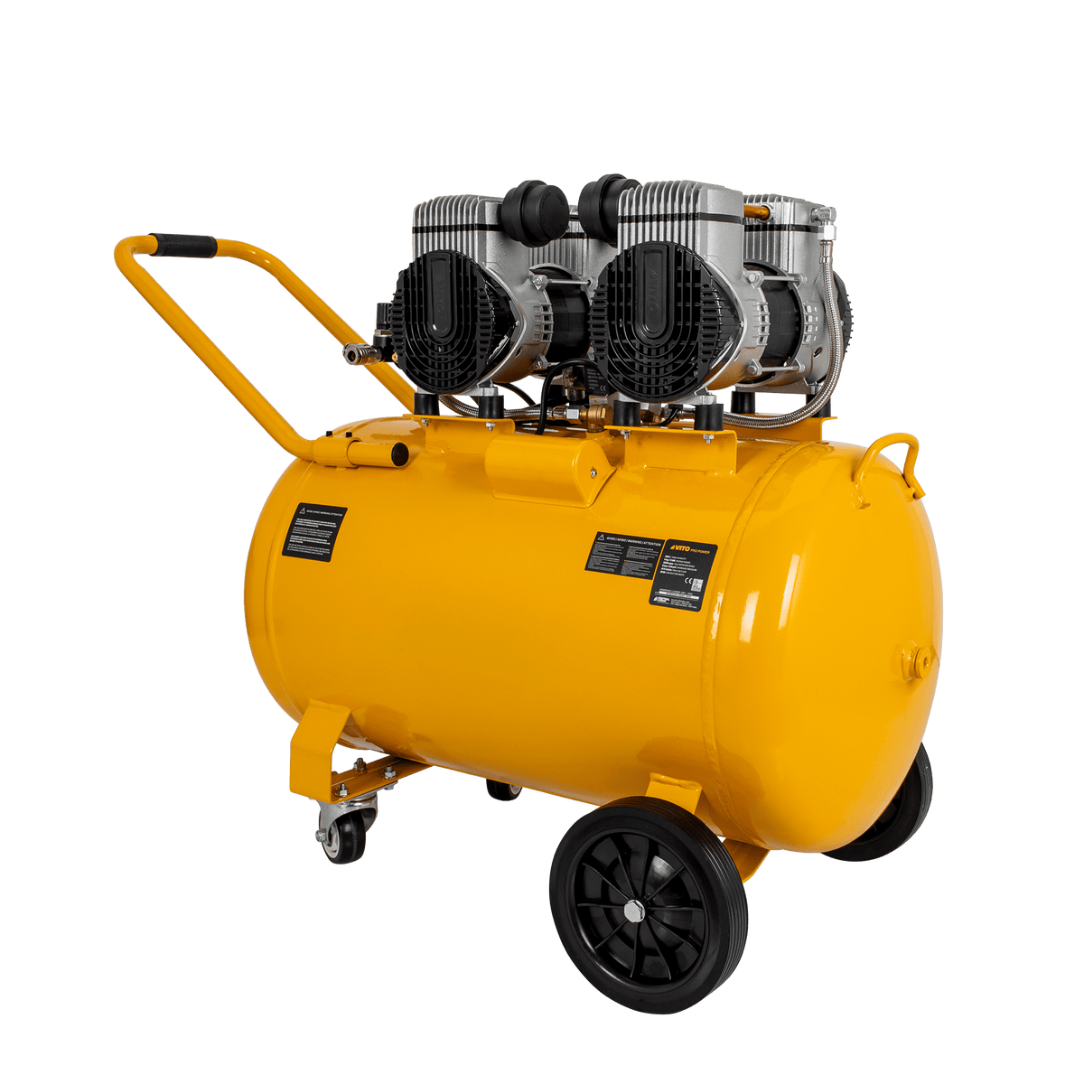 Compresor Silencioso sin Aceite 100L 8 Bar 4.0CV VITO VICSOS100