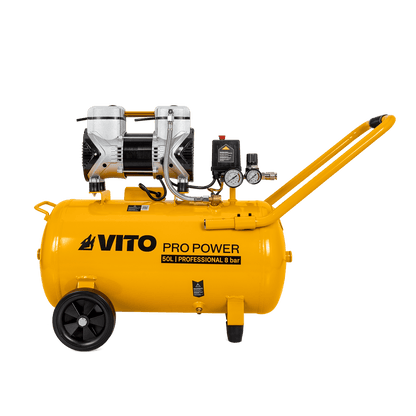 Compresor Silencioso sin Aceite 50L 8 Bar 2.0CV VITO VICSOS50A