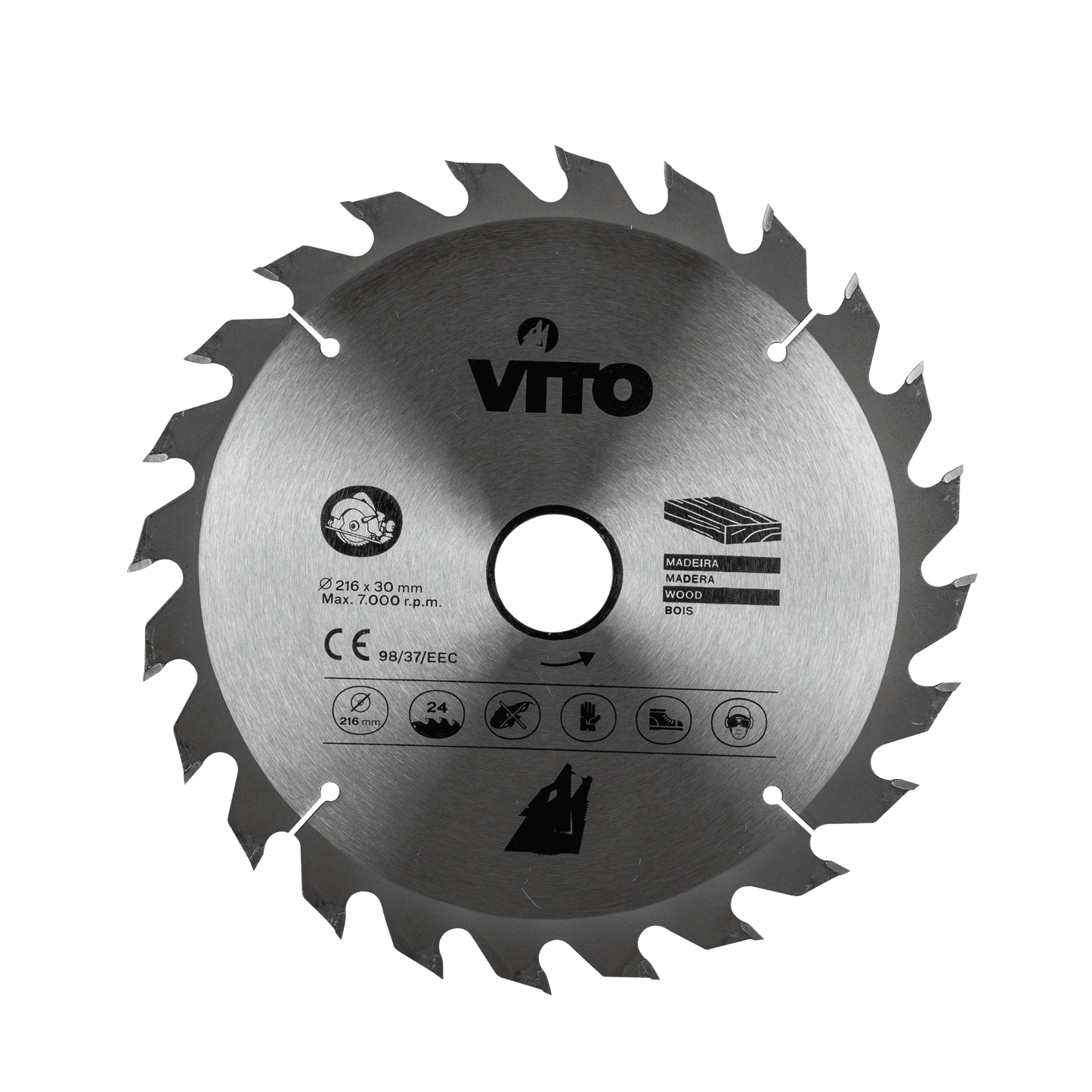 DISQUE À COUPE BOIS POUR SCIE CIRCULAIRE 315X40 VITO