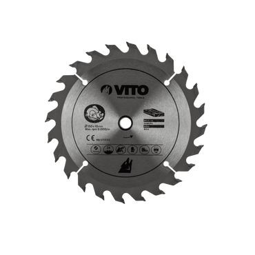 DISQUE À COUPE BOIS POUR SCIE CIRCULAIRE 255X40 VITO