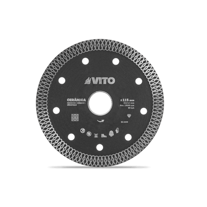 Disco de Diamante para Corte Cerámica Ultra Fino VITO