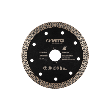 Disco de Diamante para Corte Cerámica Ultra Fino VITO
