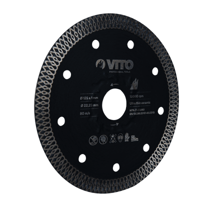 Disco de Diamante para Corte Cerámica Ultra Fino VITO