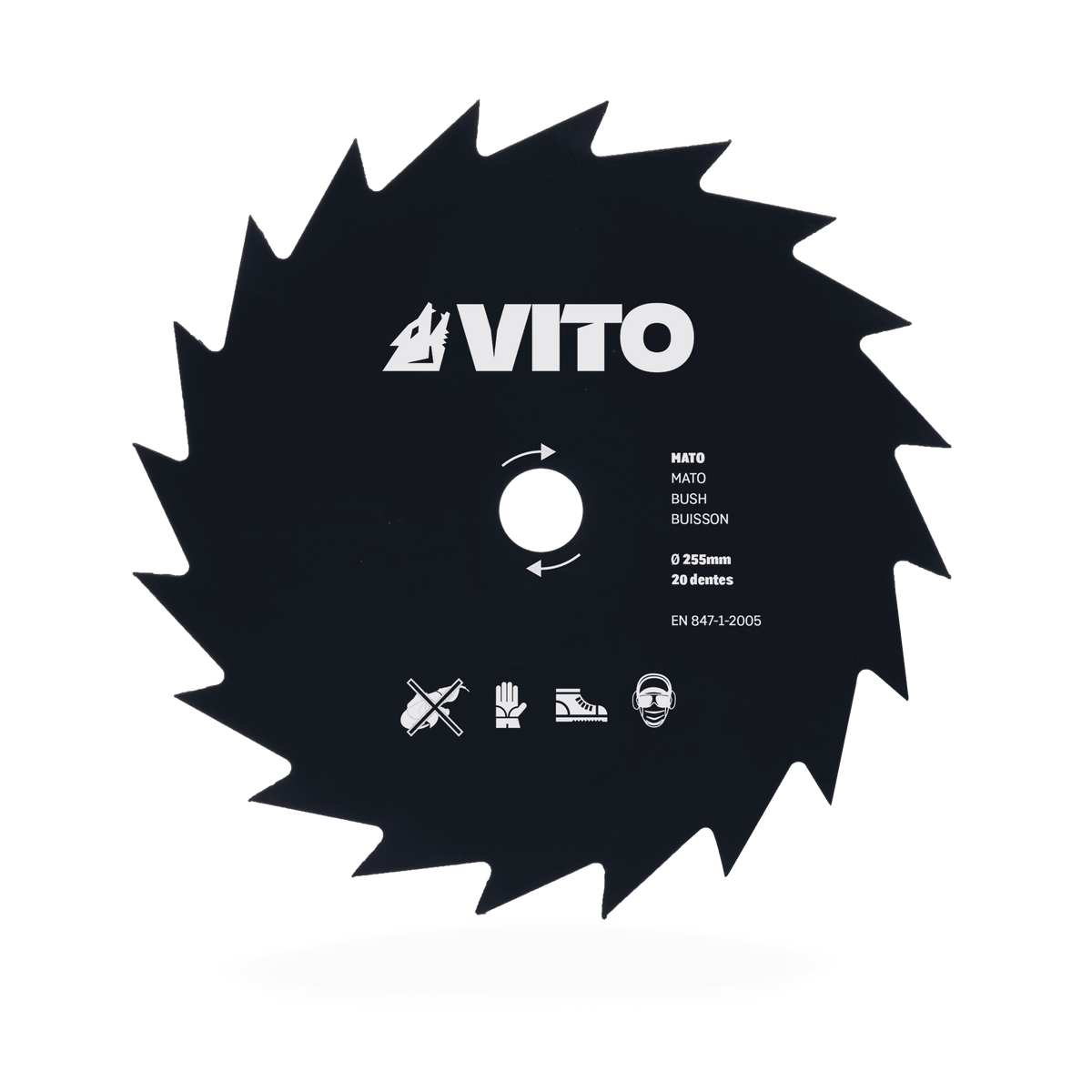 Disco Cortahierbas 20 Dientes VITO VIDCE20