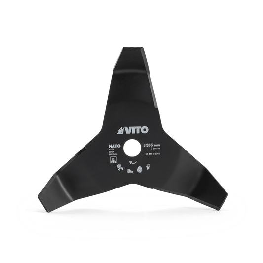 Disco de Corte Curvo para Maleza 3 Puntas PRO VITO VIDCMCP3