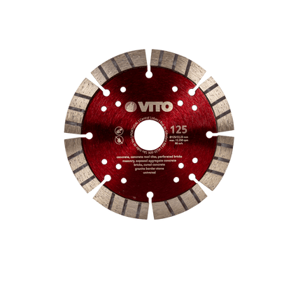 Disco de Diamante Segmentado General de Obra PRO VITO