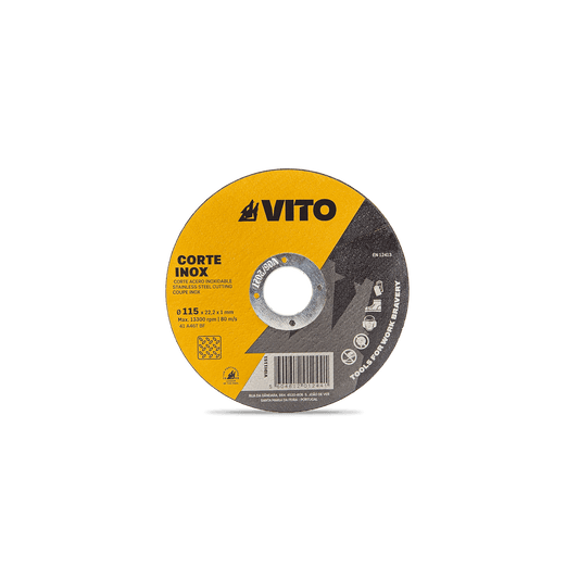 Disco de Corte Acero Inoxidable VITO
