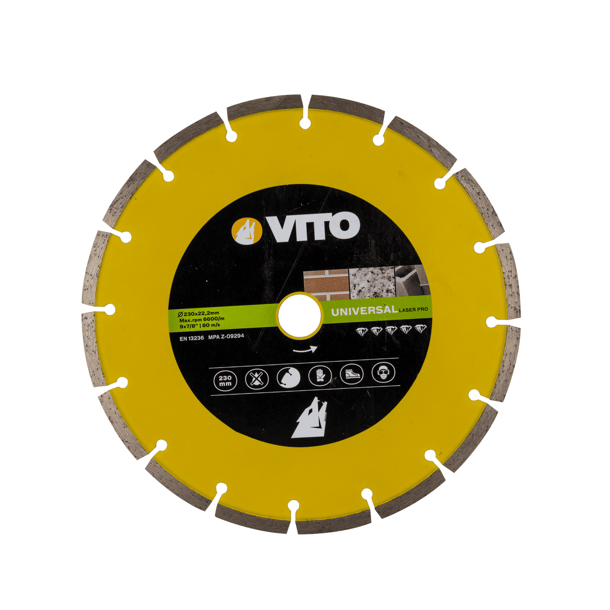 Disco de Diamante Universal Segmentado PRO VITO
