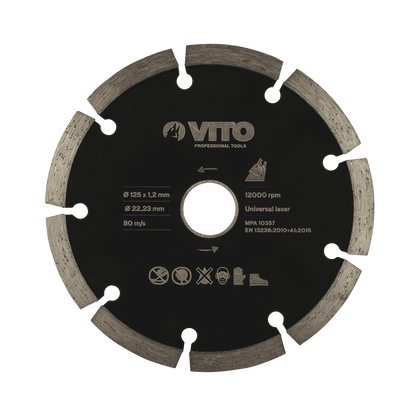 Disco de Diamante Universal Segmentado VITO