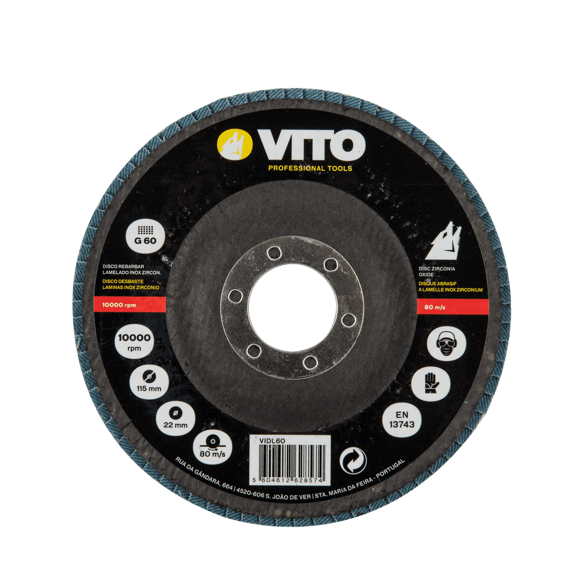 Disco Laminado de Oxodio de Circonio VITO VIDL60