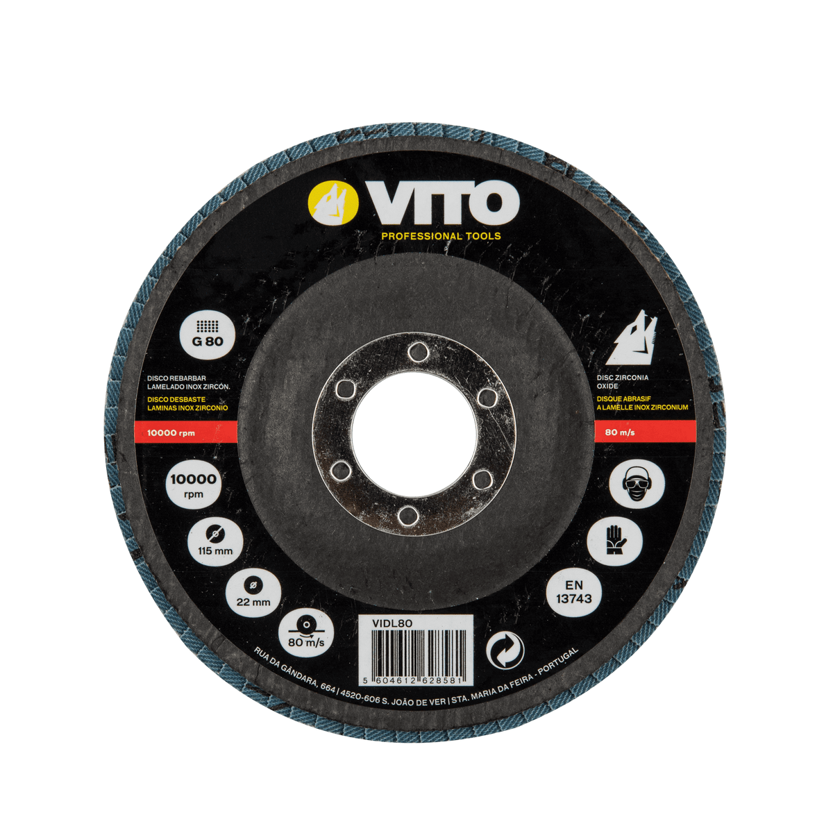 Disco Laminado de Oxodio de Circonio VITO VIDL60