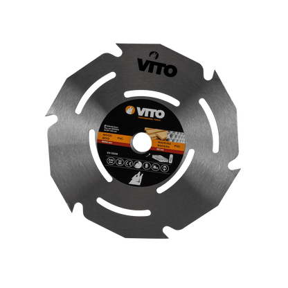 Disco de Corte Madera para Amoladora 230 mm VITO VIDM230