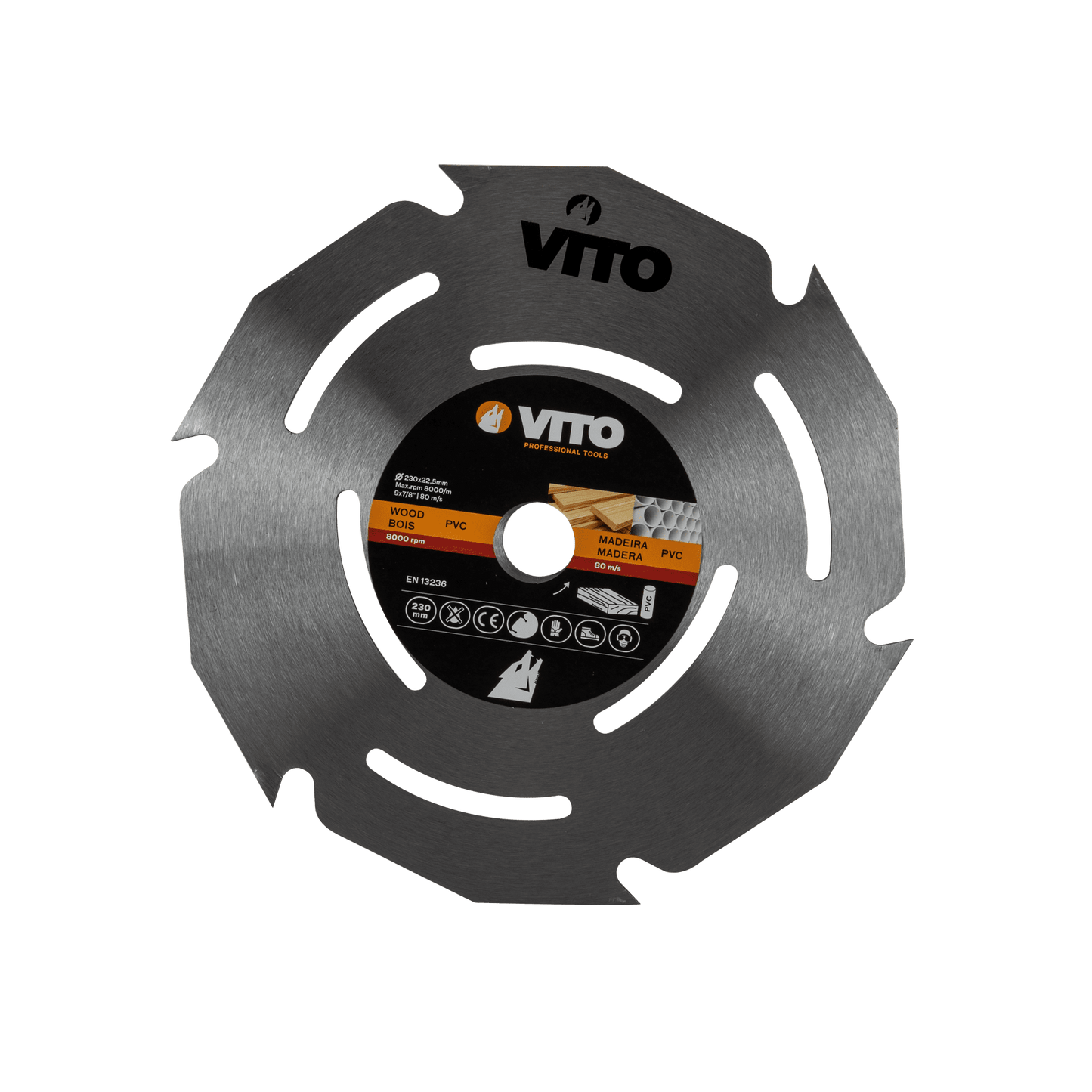 DISQUE À COUPE BOIS POUR MEULEUSE 115MM VITO