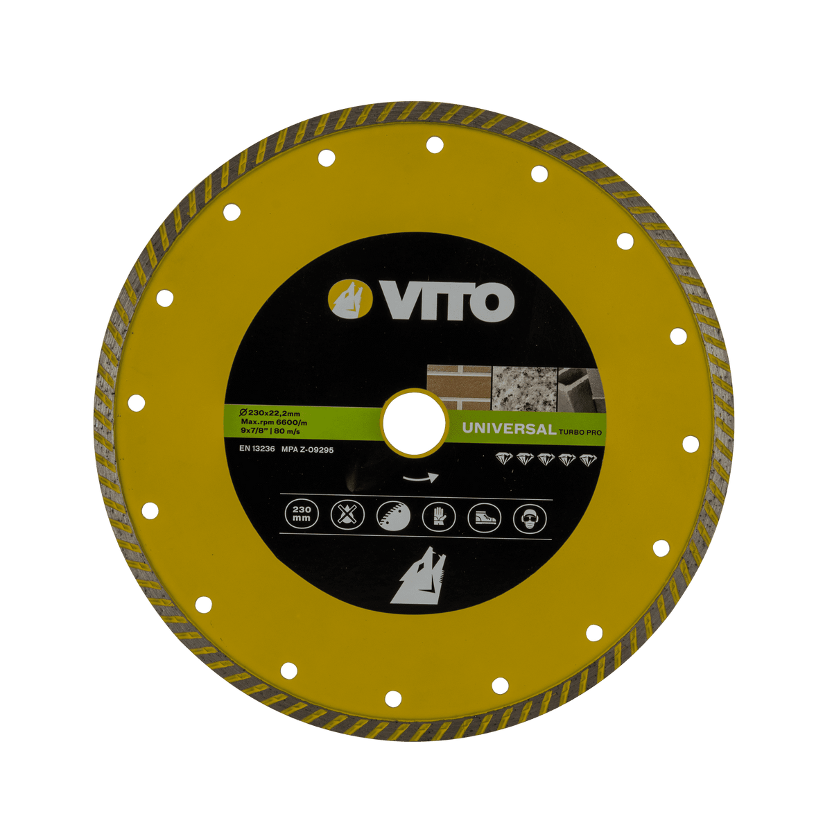 Disco de Diamante Universal Turbo PRO VITO