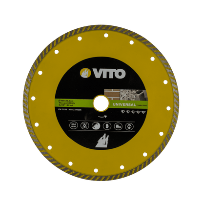 Disco de Diamante Universal Turbo PRO VITO