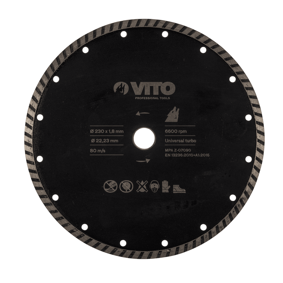 Disco de Diamante Universal Turbo VITO