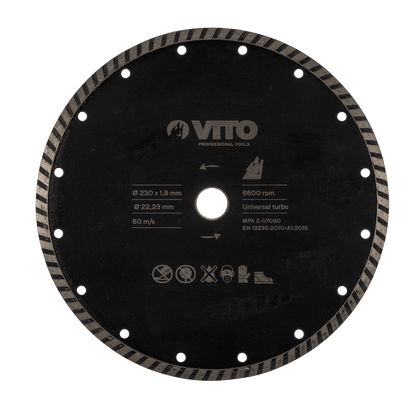 Disco de Diamante Universal Turbo VITO