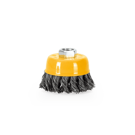 BROSSE MÉTAL TASSE TRESSÉE 100MM M14 VITO