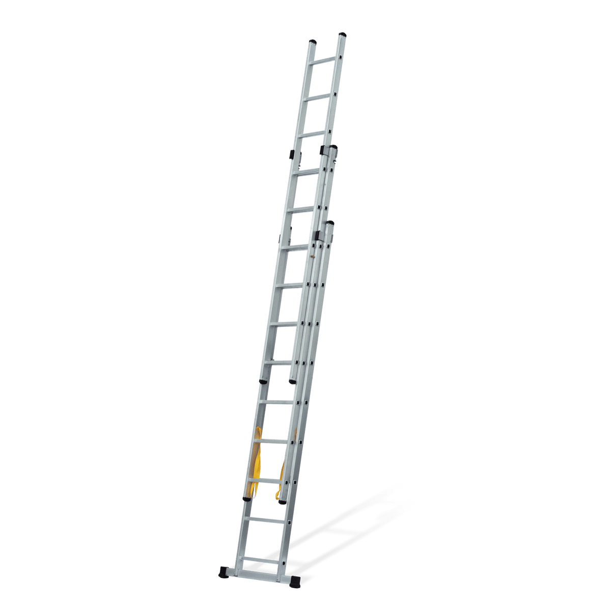 Escalera Triple Extensible con Peldaños Cuadrados 3X4 M VITO VIETQ4