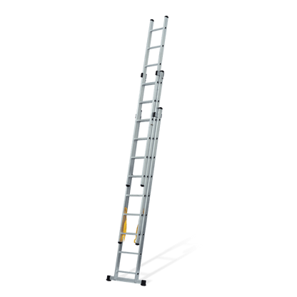 Escalera Triple Extensible con Peldaños Cuadrados 3X4 M VITO VIETQ4