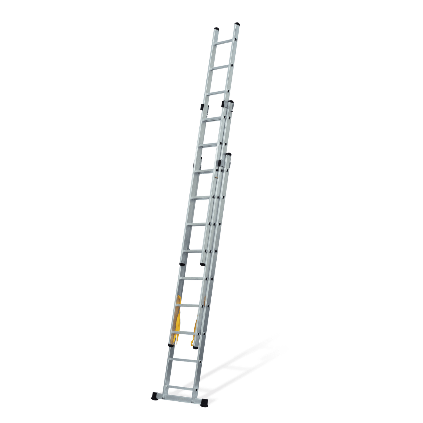 VITO Escalera Triple Extensible Con Peldaños Cuadrados 3X2 M