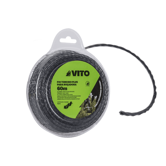 Hilo de Nylon Trenzado para Desbrozadora VITO