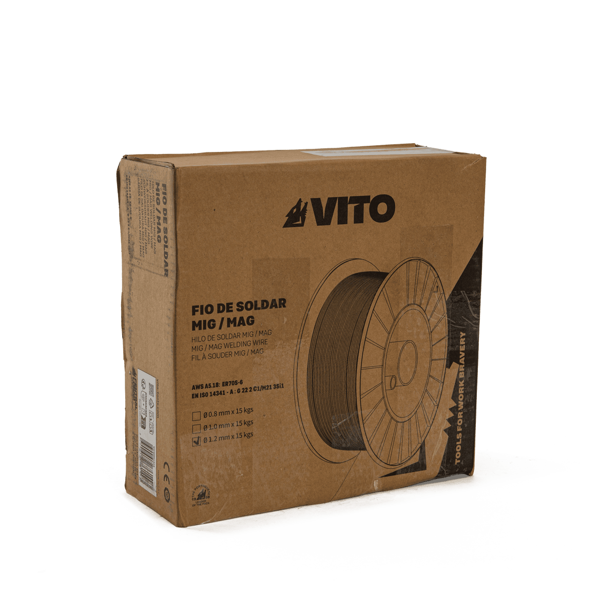 Hilo de Soldar MIG/MAG Aws ER70S-6 - 15KG VITO