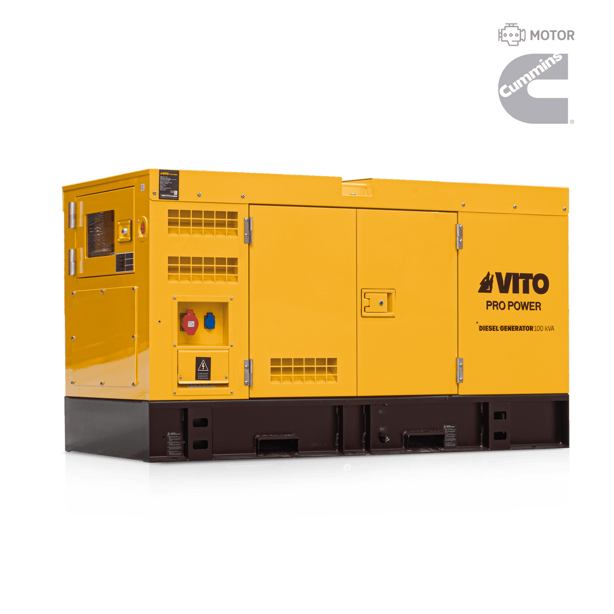 Generador Diésel Trifásico Súper Silencioso 150KVA VITO VIGD150ST