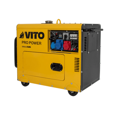 GENERADOR DIESEL TRIFÁSICO SILENCIOSO 8 KVA