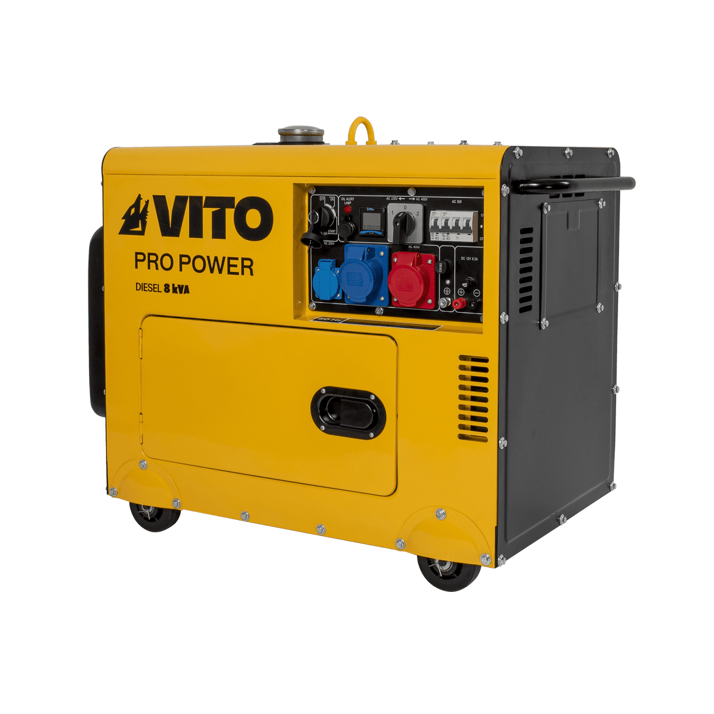 VITO Generador Diesel Trifásico Silencioso 8 Kva