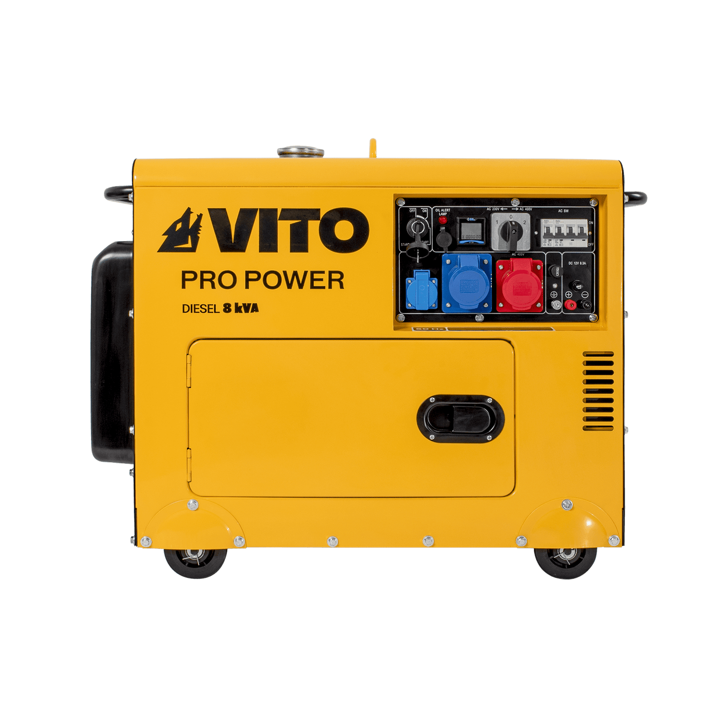 VITO Generador Diesel Trifásico Silencioso 8 Kva