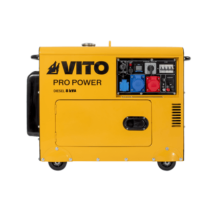 VITO Generador Diesel Trifásico Silencioso 8 Kva